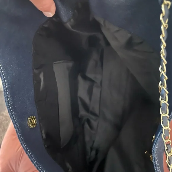 Chic Blue Jean  Bag with Sleek Design - Picture 5 of 7